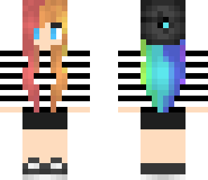 rainbow girl