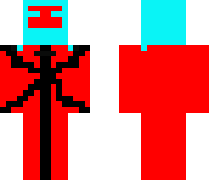 red man blue beard