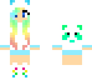 cute panda girl