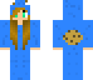 cute cookie monster girl