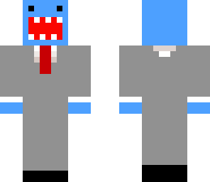 shark in a tux