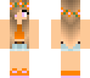 fabulous summer girl orange