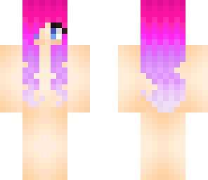 pinky purple skin and hair base