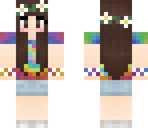 cute hippie girl