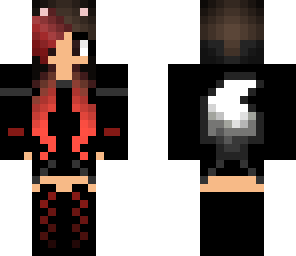 red haired wolf girl