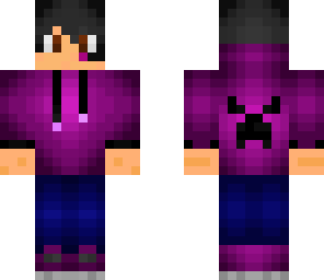 purple gamer boy