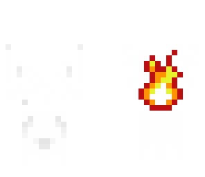 fire on back