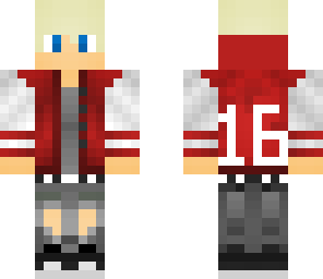 blonde college boy