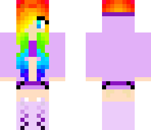 rainbow girl