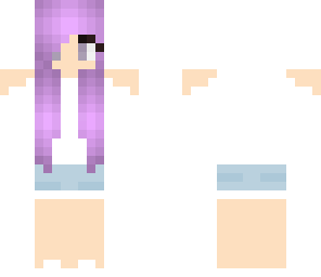 purple hair gurl