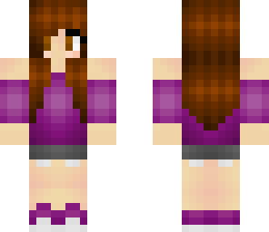 purple girl