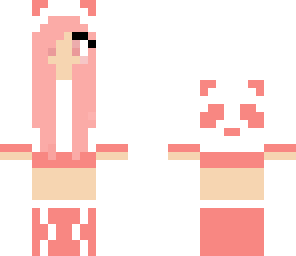 pink panda girl
