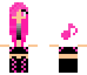 pink music girl