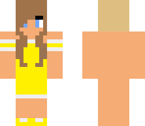 yellow dress