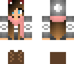 edit of cute winter girl