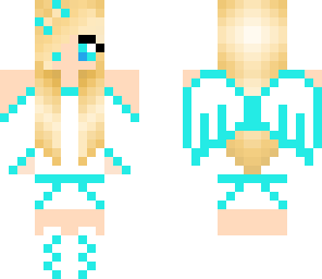 good blue angel girl