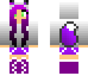 purple and green skin