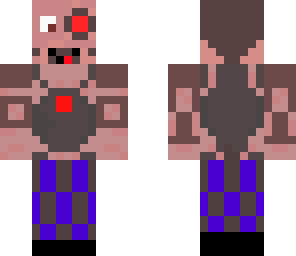 improved detailed bald cyborg