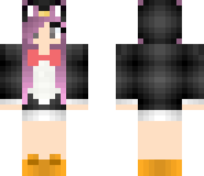 pink penguin girl