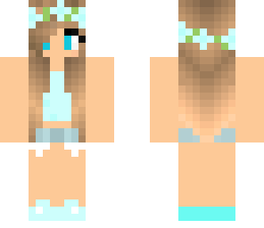 blue girl
