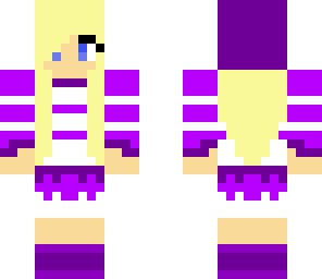 purple girl