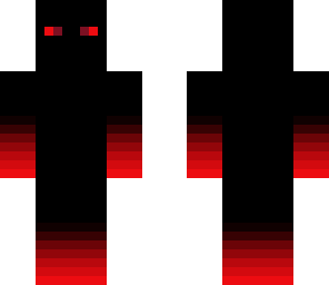 red and black shaded person