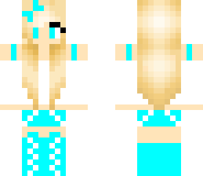 beatiful girl blue 