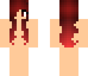 red hair skin base