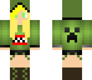 cute blonde creeper