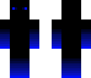 dark blue and black shaded person