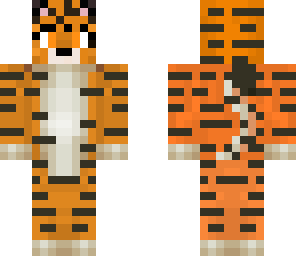 tiger without fluff