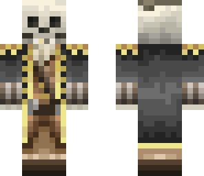 steampunk skeleton black