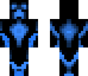 blue charged creeper