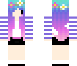 kawaii flower girl