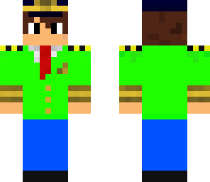 green and blue carowinds pilot