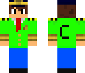 green and blue carowinds pilot