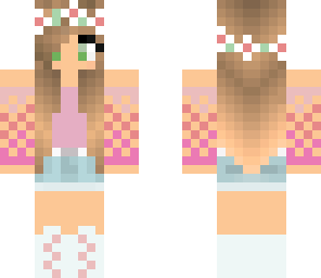 cute pink girl