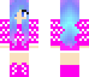 cute gradient girl