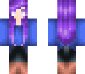 purple hair