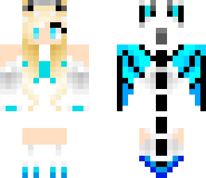 blue dragon girl