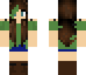 green girl