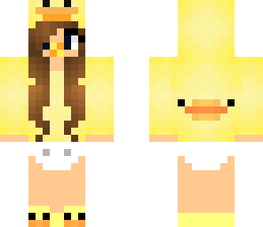 cute baby duck skin