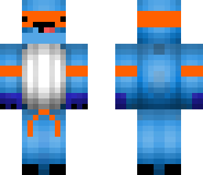 orange ninja whale