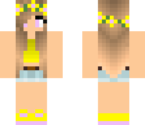 fabulous summer girl yellow