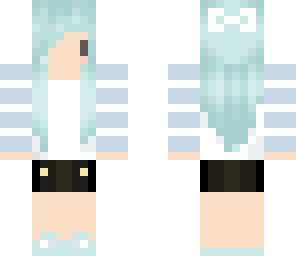 blue chibi girl