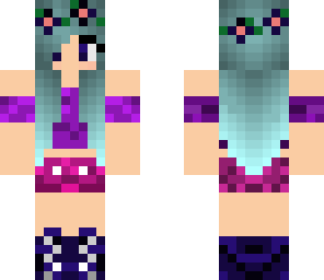 dark colour summer girl