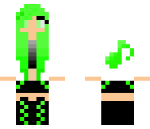 green music girl