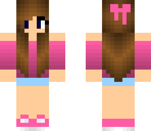 pink summer girl