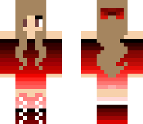 red faded girl