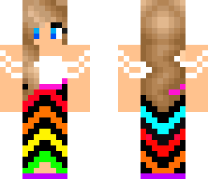 rainbow dressy girl